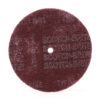 3M 04188, Scotch-Brite High Strength Disc, HS-DC, A/O Medium, 6 in x 1/2 in, 7000120949