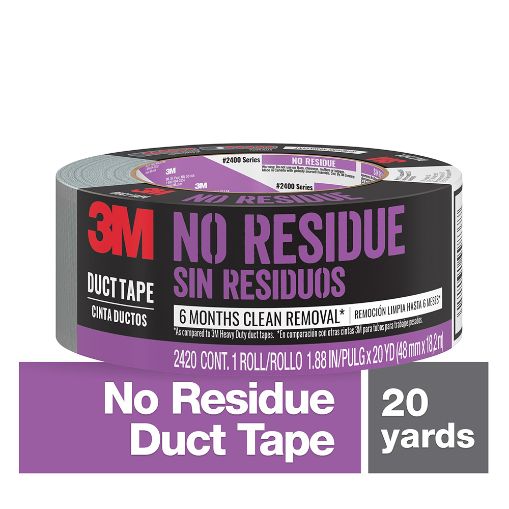 3M Tough Duct Tape 3955-WH - 1.88 in x 55 yd, White