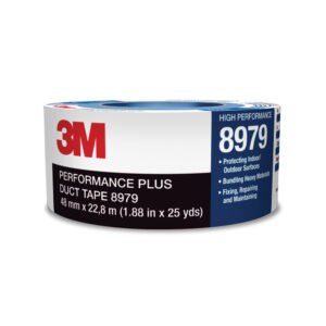 3M 53920, Performance Plus Duct Tape 8979, Slate Blue, 12 in x 60 yd, 12.1 mil, 7000124267
