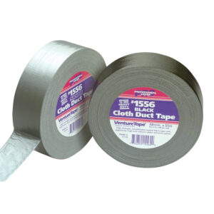 3M 15562, Venture Tape High Performance Cloth Duct Tape 1556, Black, 48 mm x 55 m (1.88 in x 60.1 yd), 7010302898