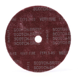 3M 16780, Scotch-Brite High Strength Disc, HS-DC, SiC Very Fine, 8 in x 1/2 in, 7010328916