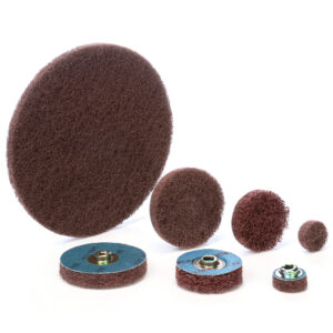 Standard Abrasives 819130, Buff and Blend HS Disc, 12 in x 1-1/4 in A MED, 7010330831