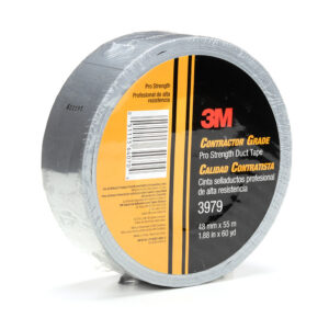 3M 64070, Contractor Grade Pro Strength Duct Tape 3979, Silver, 1.88 in x 60 yd, 7010375912