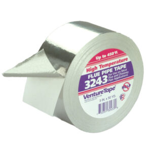3M 32433, Venture Tape High Temperature Aluminum Foil Tape 3243, Silver, 72 mm x 45.7 m, 3.5 mil, 7100043878