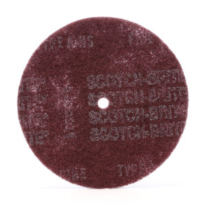 3M 03992, Scotch-Brite High Strength Disc, HS-DC, A/O Medium, 8 in x 1/2 in, 7100045907
