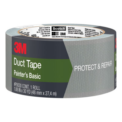 3M 76943, Basic Painter's Duct Tape P0030, 1.88 in x 30 yd (48 mm x 27.4 m), 7100064458