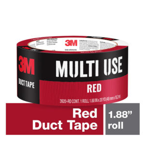 3M 73154, Red Duct Tape 3920-RD, 1.88 in x 20 yd (48 mm x 18,2 m), 7100085113
