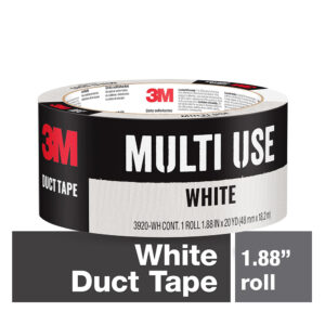 3M 73155, White Duct Tape 3920-WH, 1.88 in x 20 yd (48 mm x 18,2 m), 7100085114