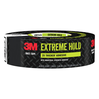 3M 72333, Extreme Hold Duct Tape, 2835-B, 1.88 in x 35 yd (48 mm x 32 m), 7100088099