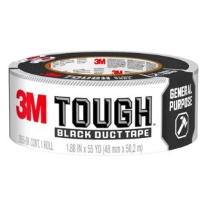 3M 97130, Tough Duct Tape 3955-BK, Black,1.88 in x 55 yd, 7100102256