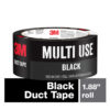3M 98008, Duct Tape Black 3920-BK, 1.88 in x 20 yd (48 mm x 18,2 m), 7100107426