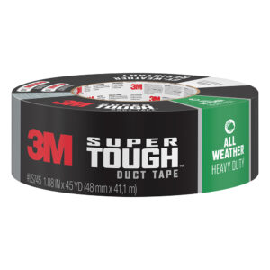 3M 91038, Super Tough Duct Tape 2545-SV, 1.88 in x 45 yd (48 mm x 41.1 m), LS745, 7100108901