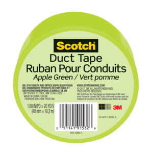 3M 91532, Scotch Duct Tape 920-GRN-C, 1.88 in x 20 yd (48 mm x 18,2 m), Green, 7100166509