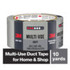 3M 98002, Multi-Use Duct Tape 2910-C 1.88 in x 10 yd (48.0 mm x 9.1 m), 7100214358