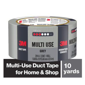 3M 98002, Multi-Use Duct Tape 2910-C 1.88 in x 10 yd (48.0 mm x 9.1 m), 7100214358