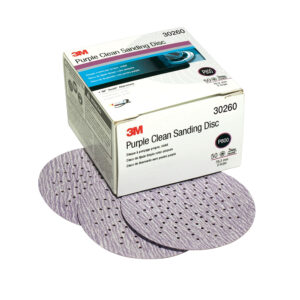 3M 30272, Hookit Purple Clean Sanding Disc 343U, P500, 7000000488