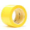 3M 03131, Vinyl Tape 471, Yellow, 4 in x 36 yd, 5.2 mil, 7000047471