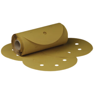 3M 01375, Stikit Gold Film Disc Roll Dust Free, 6 in, P320, 7000118169