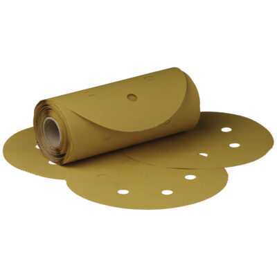3M 01379, Stikit Gold Film Disc Roll Dust Free, 6 in, P180, 7000118172