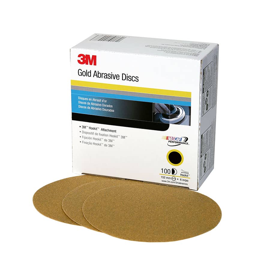 3M 00980, Hookit Gold Disc 236U, 6 in, P150, 7000118755