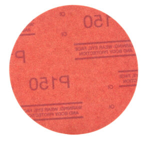 3M 01299, Hookit Red Abrasive Disc, 5 in, P150, 7000119853