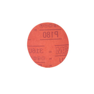 3M 01298, Hookit Red Abrasive Disc, 5 in, P180, 7000119854