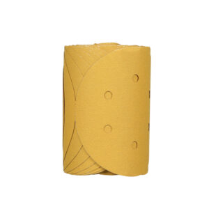 3M 01383, Stikit Gold Film Disc Roll Dust Free, 6 in, P80, 7010298823