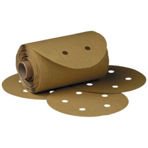 3M 01380, Stikit Gold Film Disc Roll Dust Free, 6 in, P150, 7010307645