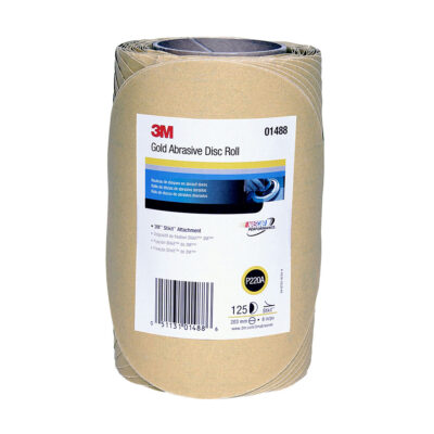 3M 01488, Stikit Gold Disc Roll, 8 in, P220, 7010327736