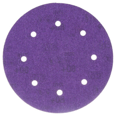 3M 31376, Cubitron II Hookit Clean Sanding Abrasive Disc, 8 in, 80+ grade, 7100155305
