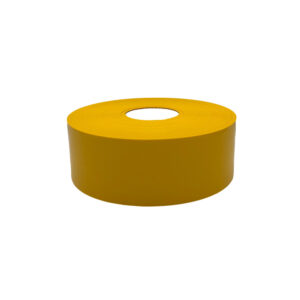 Yellow Plating Tape, 2 in X 550 ft, Non-Adhesive Roll