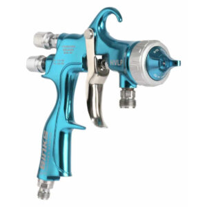 Binks 2465-HV1, Trophy HVLP Pressure Fed Spray Gun with 1.0 MM, 1.4 MM, 1.8MM Fluid Nozzle