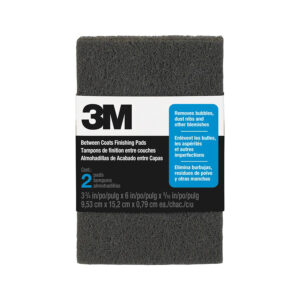 3M 92765, Between Coats Finishing Pads, Open Stock 10144NA, 3-3/4 in x 6 in x 5/16 in, 7000122788