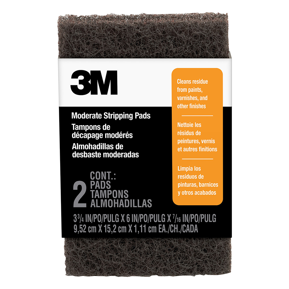 3M Finesse-it Hand Sanding Pad - 1-1/4 Inch Soft Black Vinyl Face For Detail Work