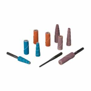 Standard Abrasives 730089, Ceramic Straight Cartridge Roll, 1/2 in x 1-1/2 in x 1/8 in 80, 7100091975