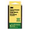 3M 00408, Sanding Sponge CP-002-ESF, Block, 3-3/4 in x 2-5/8 in x 1 in, Medium, 7100237077