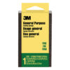 3M 00409, Sanding Sponge CP-001-ESF, Block, 3-3/4 in x 2-5/8 in x 1 in, Fine, 7100237087