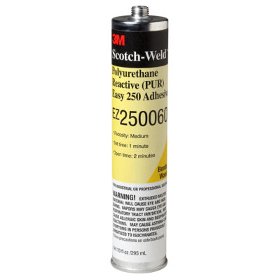 3M 23550, Scotch-Weld PUR Adhesive EZ250060, Off-White, 1/10 Gallon Cartridge, 7000046531