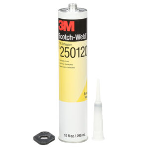 3M 23554, Scotch-Weld PUR Adhesive EZ250120, Off-White, 1/10 Gallon Cartridge, 7000046532