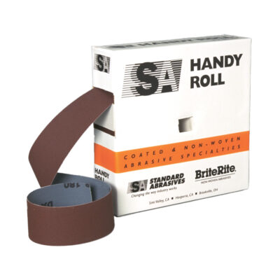 Standard Abrasives 713205, Aluminum Oxide Handy Roll, P240 J-weight, 2 in x 50 yd, 7000121804