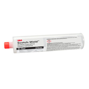 3M 25284, Scotch-Weld Surface Insensitive Instant Adhesive SI Gel, Clear, 300 Gram Cartridge, 7010330472