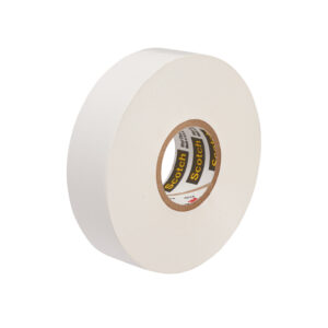 3M 10232, Scotch Vinyl Color Coding Electrical Tape 35, 1/2 in x 20 ft, White, 7000058436