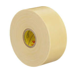 3M 04832, Scotch Varnished Cambric Tape 2520, 1-1/2 in x 36 yd, Yellow, 7000132812