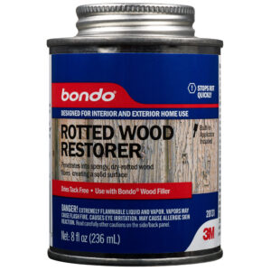 3M 33482, Bondo Rotted Wood Restorer, 20131, 8 oz, 7010412222