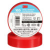 3M 92575, Temflex Vinyl Electrical Tape 165, Red, 3/4 in x 60 ft (19 mm x 18 m), 6 mil, 7100169492