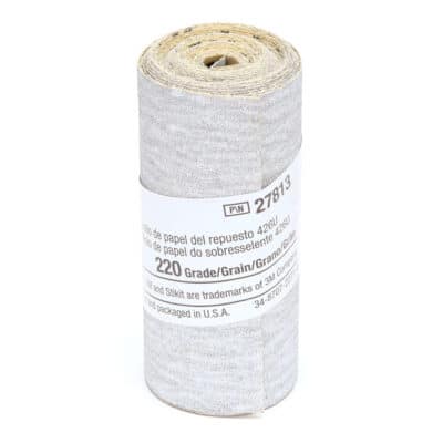 3M 27813, Stikit Paper Refill Roll 426U, 2-1/2 in x 95 in 220 A-weight, 7000028211