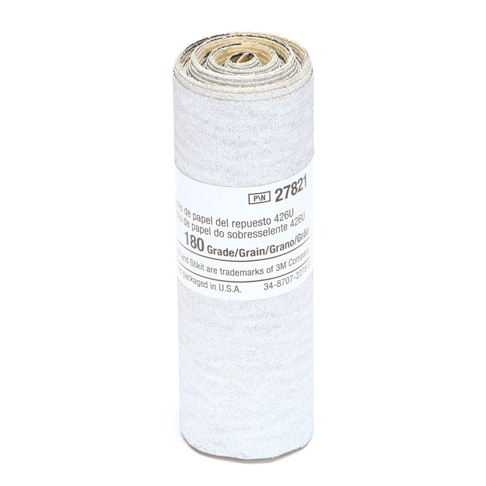 3M 27818, Stikit Paper Refill Roll 426U, 3-1/4 in x 55 in 100 A-weight, 7000045202