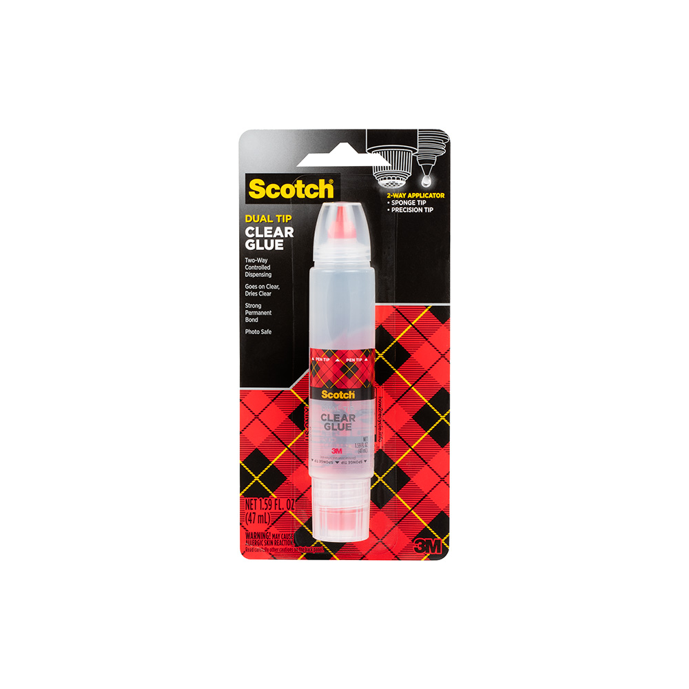 3M Clear Glue with 2-Way Applicator 6050