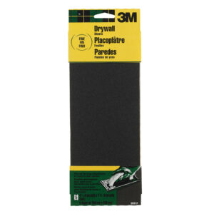 3M 09504, Drywall Sanding Sheets 9091DC-NA, 4-3/16 in x 11-1/4 in, Fine grit, 7010341447, 5 per pack