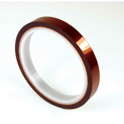 3M 27538, Polyimide Film Electrical Tape 92, Amber, Silicone Adhesive, 1 mil film, 1/2 in x 36 yd (12,70 mm x 33 m), 7000132180